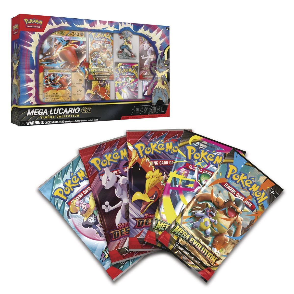 POKEMON - Pokémon Tcg Mega Lucario Ex Figure Collection Inglés