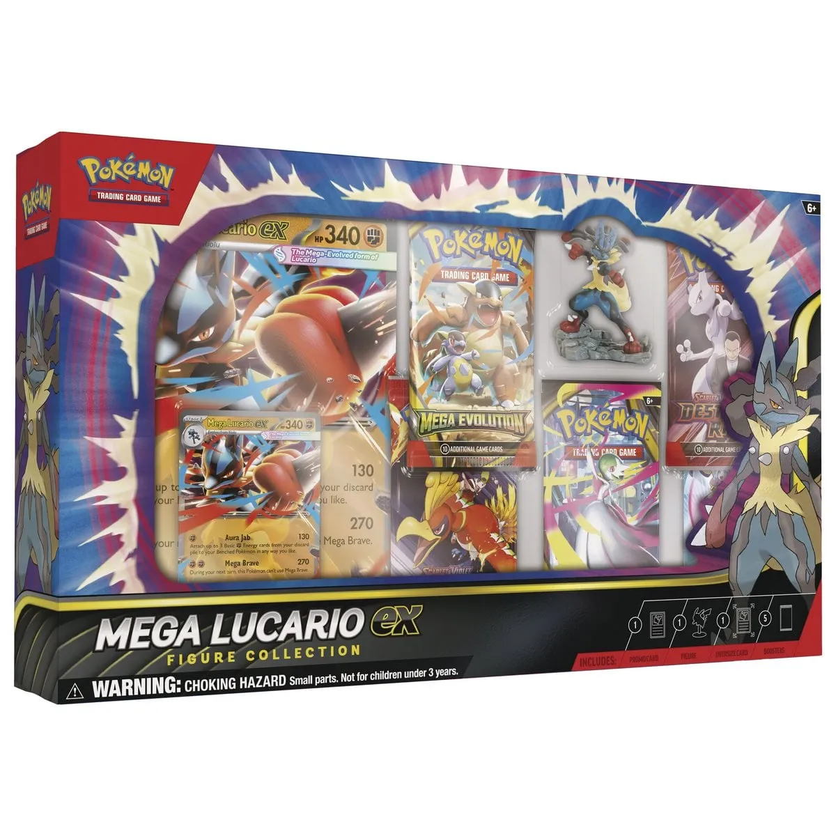 POKEMON - Pokémon Tcg Mega Lucario Ex Figure Collection Inglés