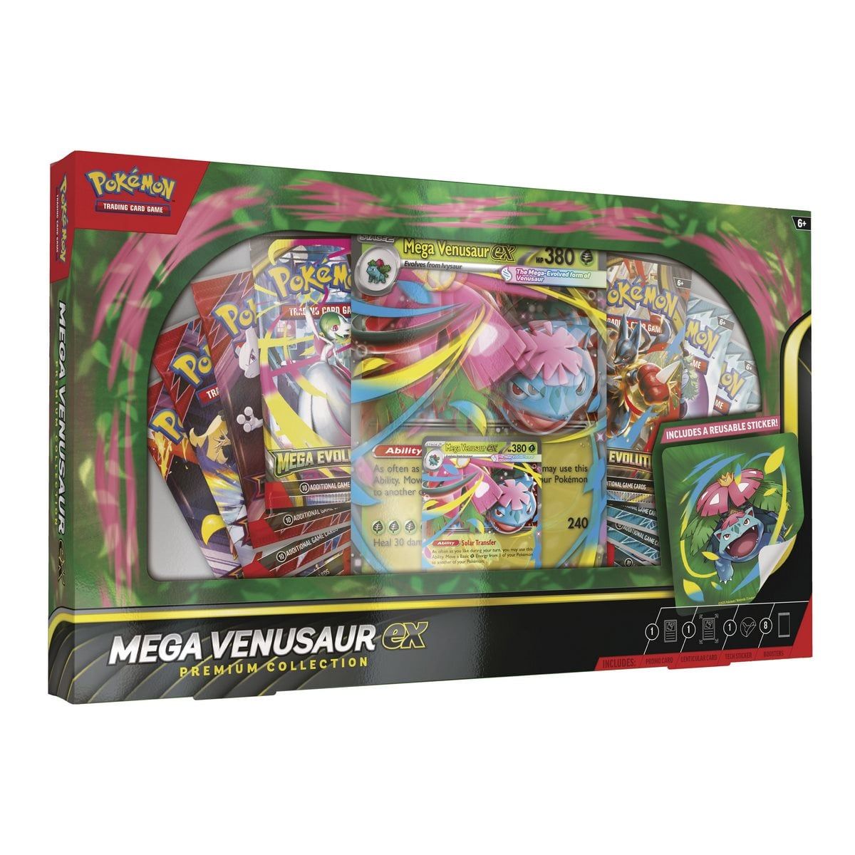 POKEMON - Pokémon Tcg Mega Venusaur Ex Premium Collection Inglés