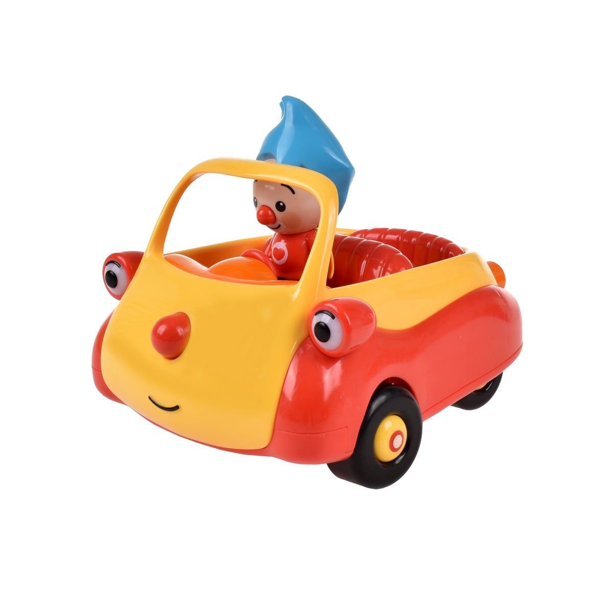 ANSALDO - Vehículo 25 Cm Push And Go Con Figura Y Música Plim Plim