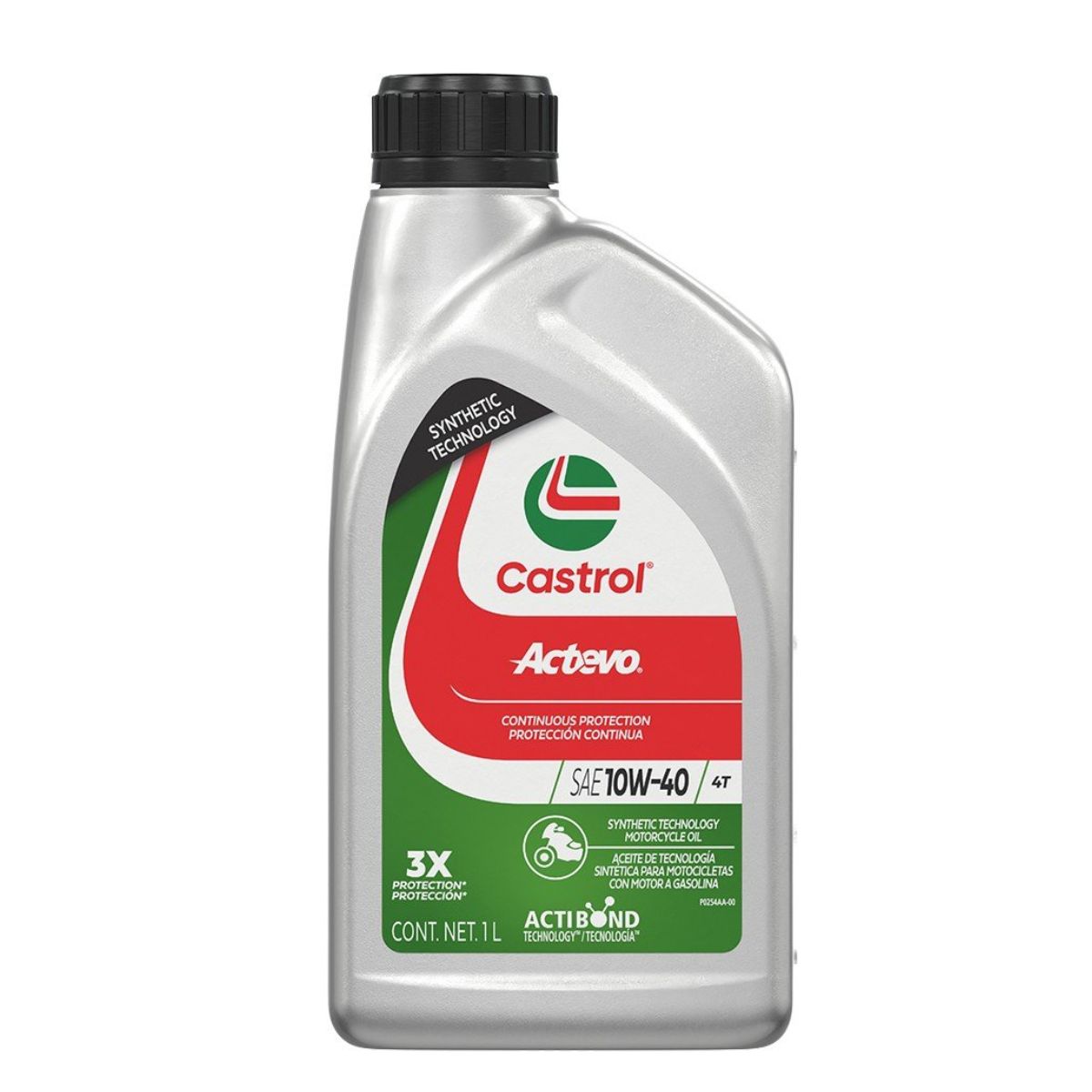 CASTROL - Aceite Castrol Moto 10w40 Actevo Stop  Go Sintético