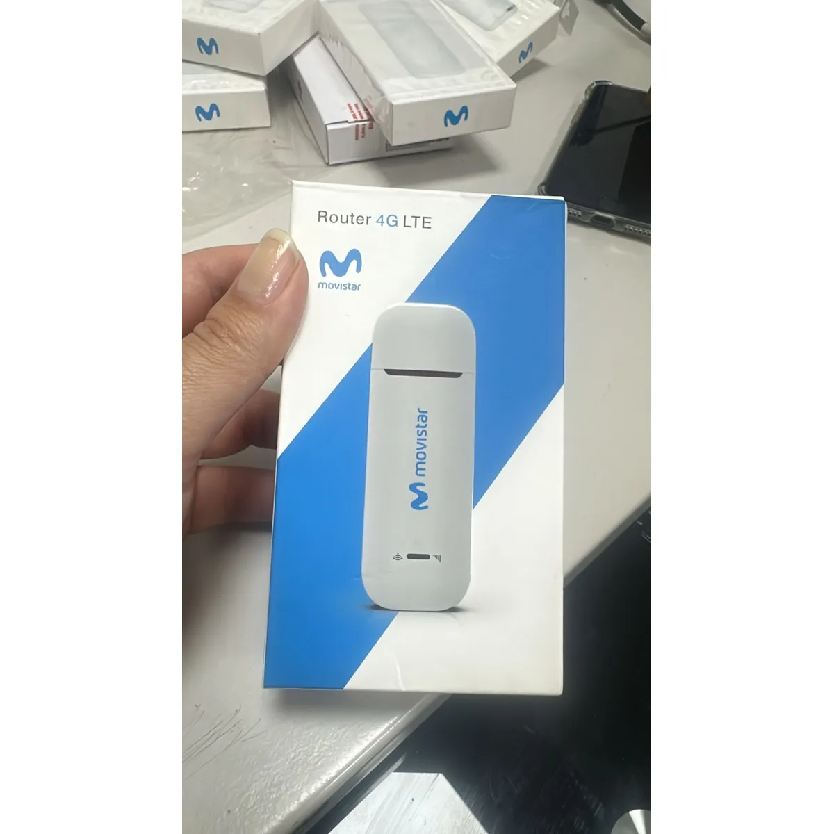 MOVISTAR - Módem Usb Wingle Acetels Su200 Blanco Movistar Open Box