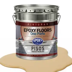 EPOXY - PINTURA PISOS ALTO TRAFICO - FLOORS - TINETA 18K BEIGE ARENA