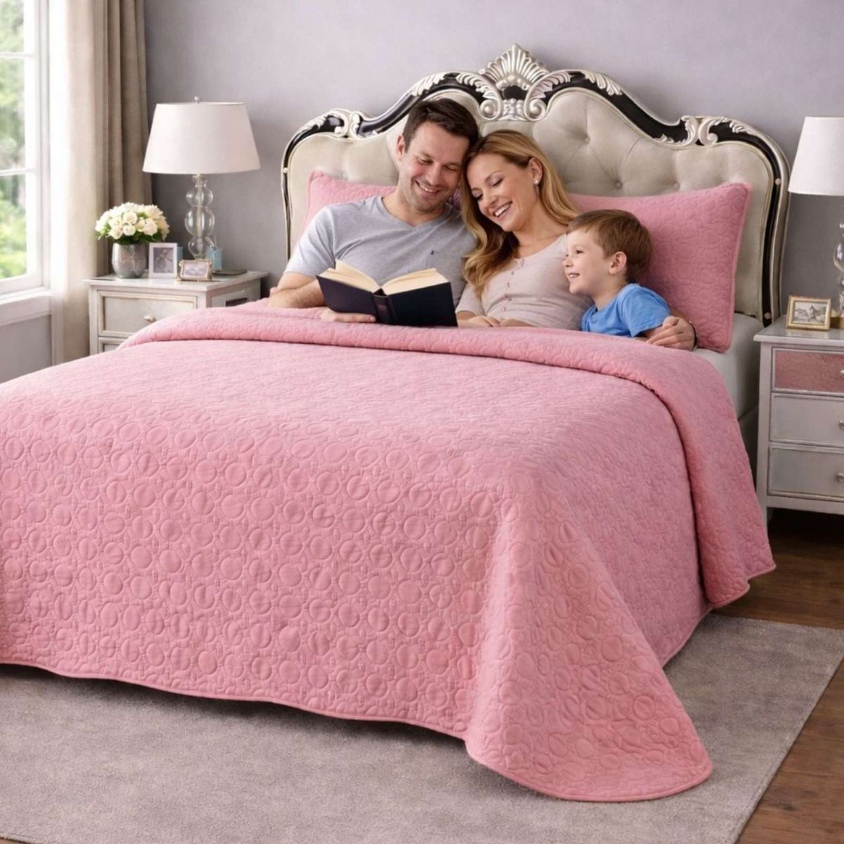 GENERICO - SABANA CON CUBRECAMA DE VERANO PLAZA Y MEDIA + 1 ALMOHADA