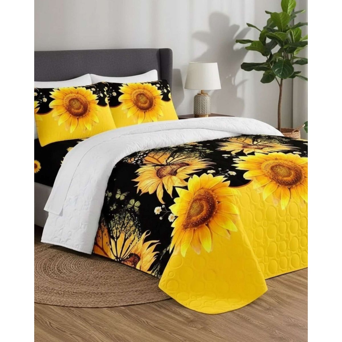 GENERICO - SABANA CON CUBRECAMA DE VERANO PLAZA Y MEDIA + 1 ALMOHADA