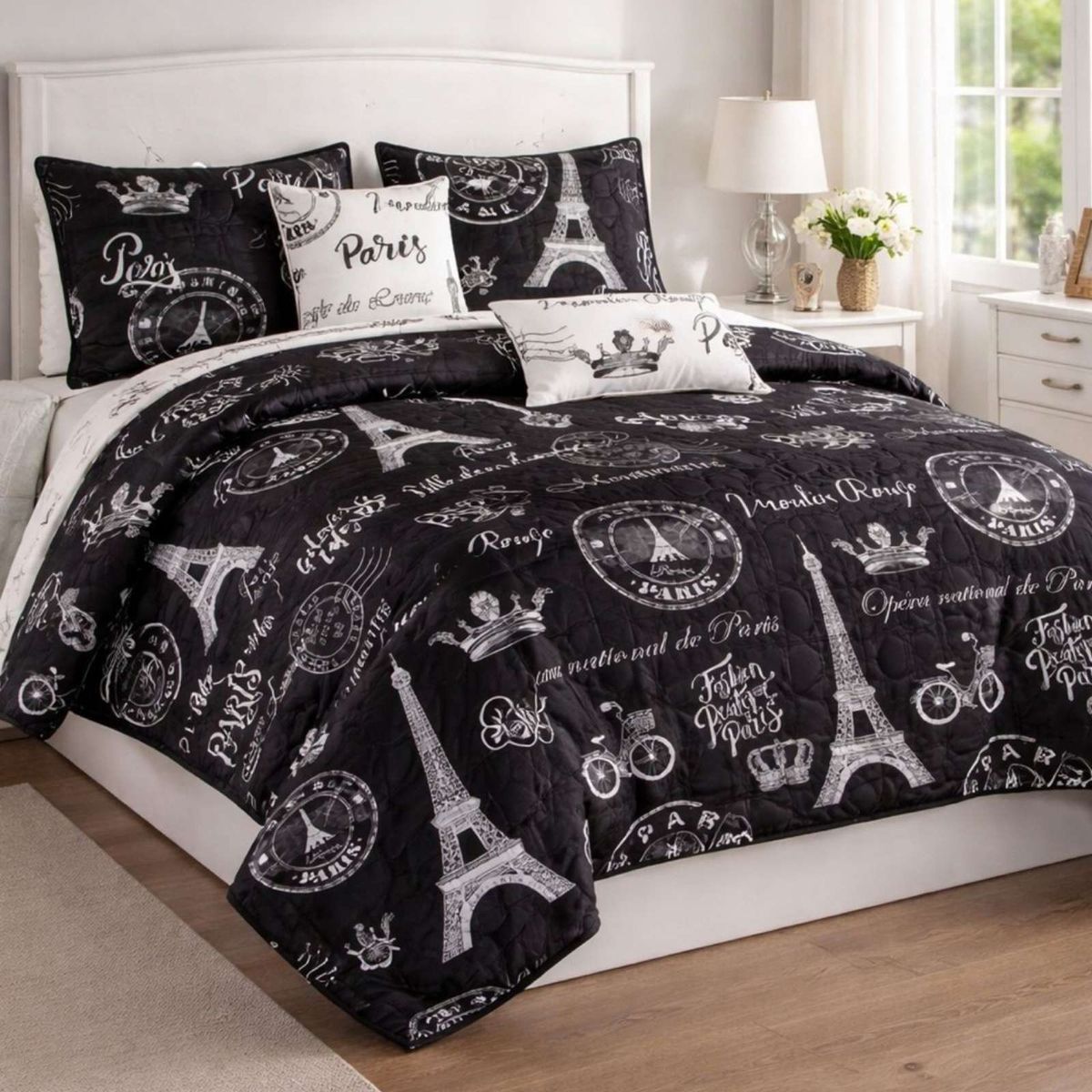 GENERICO - SABANA CON CUBRECAMA DE VERANO KING + 2 ALMOHADAS