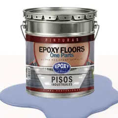 EPOXY - PINTURA PISOS ALTO TRAFICO - FLOORS - TINETA 18K MORADO MODERADO