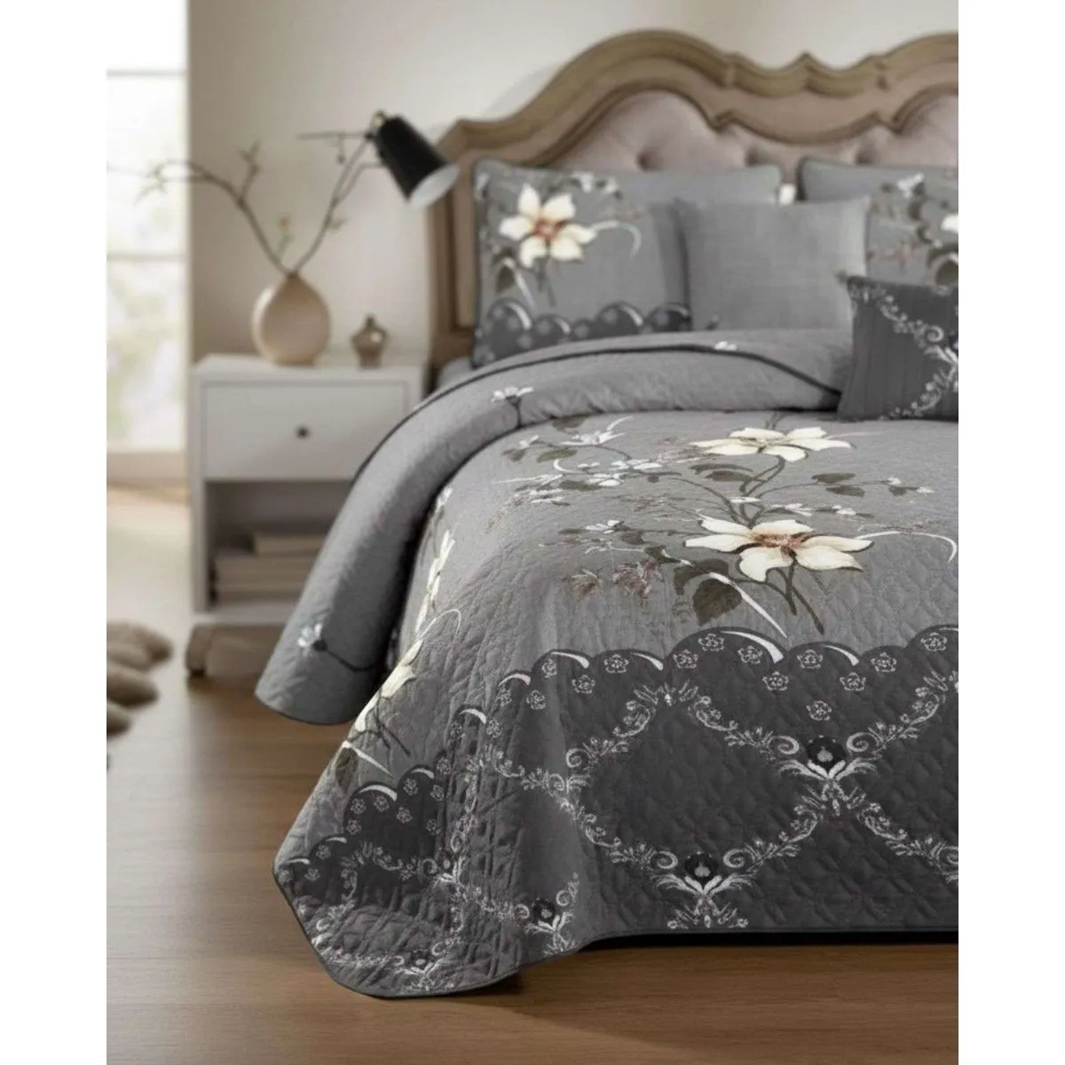 GENERICO - SABANA CON CUBRECAMA DE VERANO KING + 2 ALMOHADAS