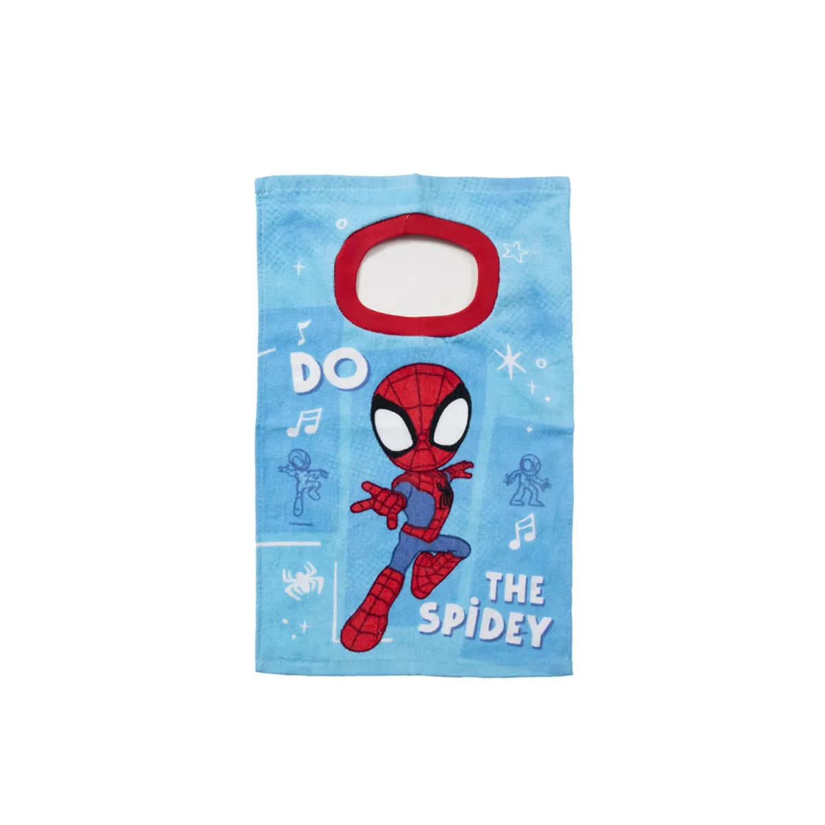 GENERICO - Kit 4 Pzas Párvulo Toalla Vaso Cepillo Y Bolsa Para Niños Celeste-Rojo