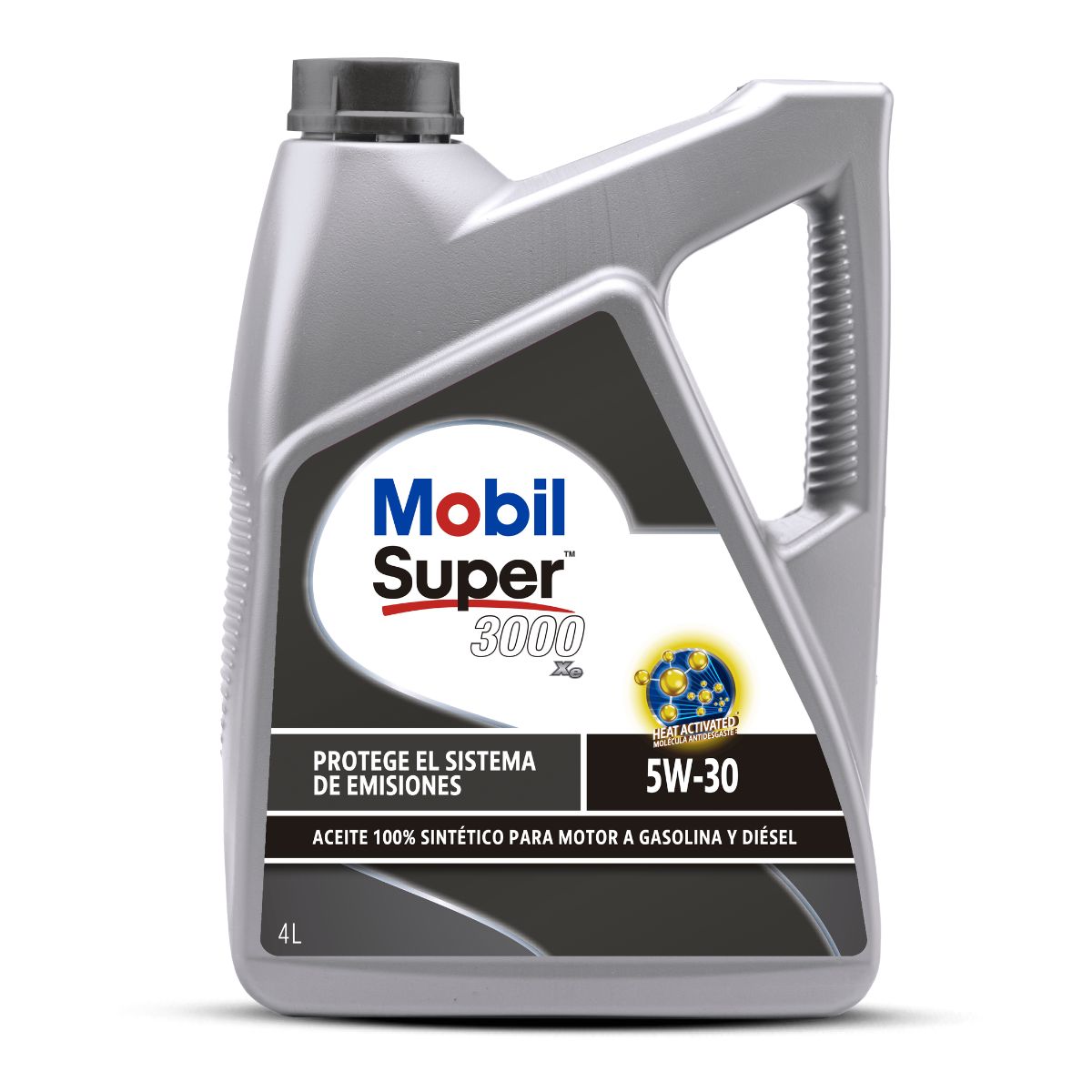 MOBIL - Aceite 5w30 Sintetico Super 3000xe Mobil 4 L
