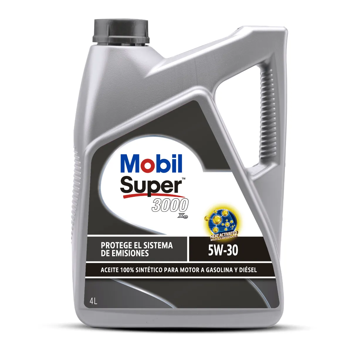 MOBIL - Aceite 5w30 Sintetico Super 3000xe Mobil 4 L