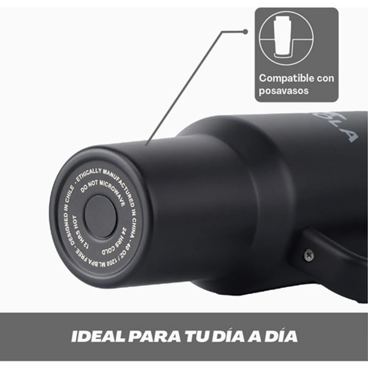 ZOLA OUTDOORS - Vaso Térmico Zola 1200ml Inoxidable Hermético Frío Y Calor Zola