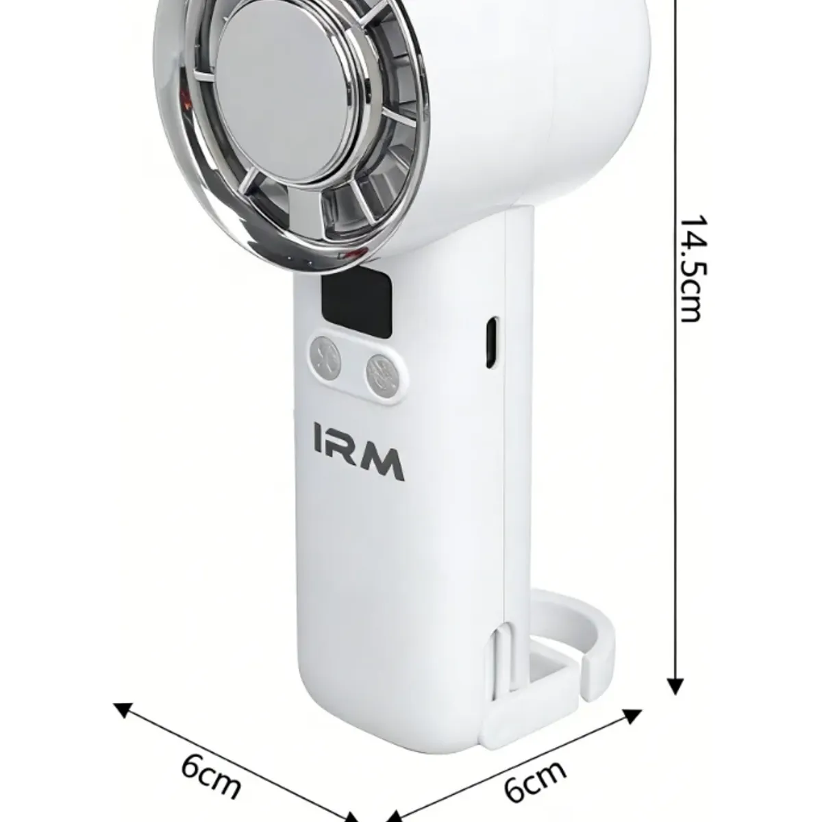 IRM - Ventilador Portátil Con Múltiples Ajustes De Velocidad Blanco