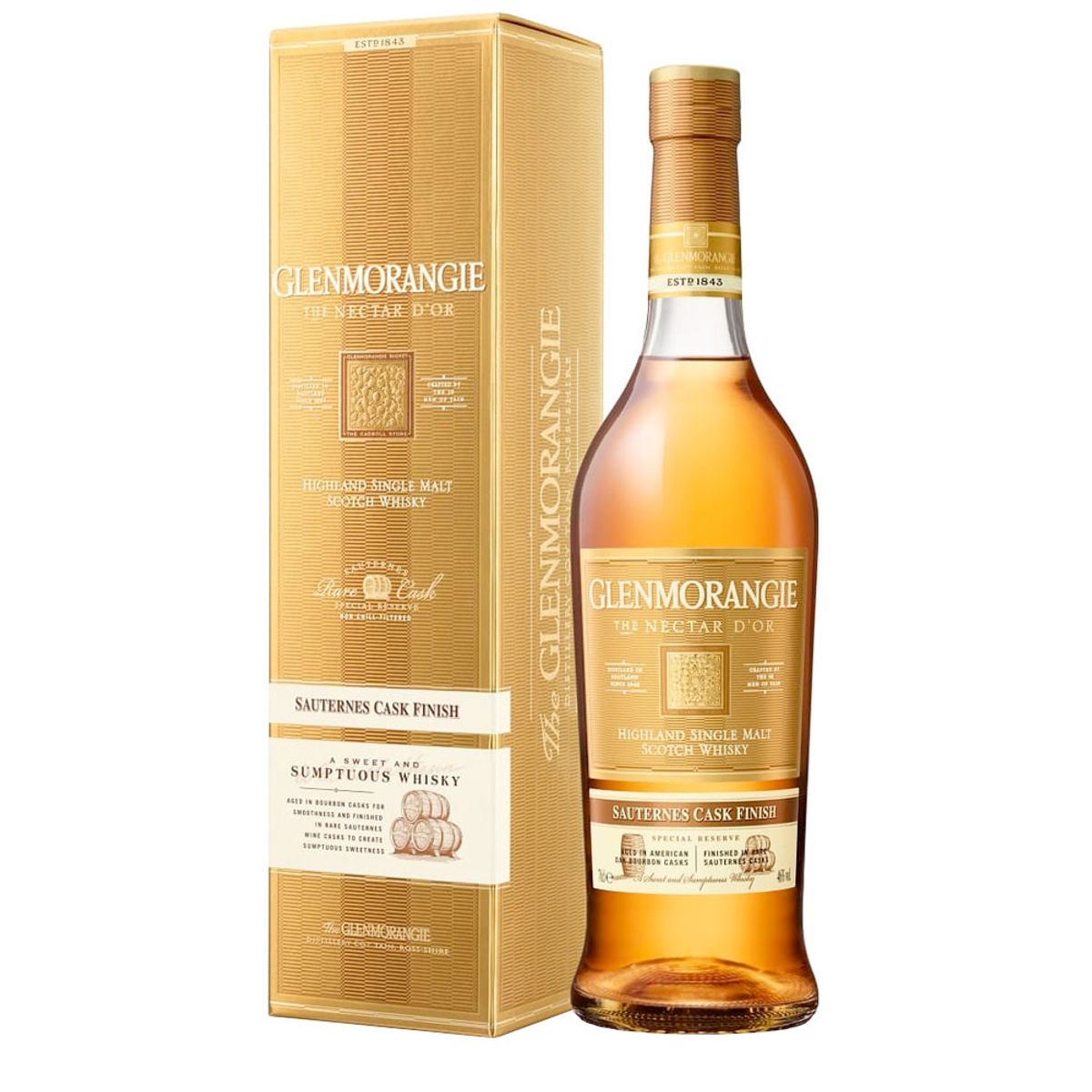 GLENMORANGIE - Whisky Glenmorangie Nectar Single Malt