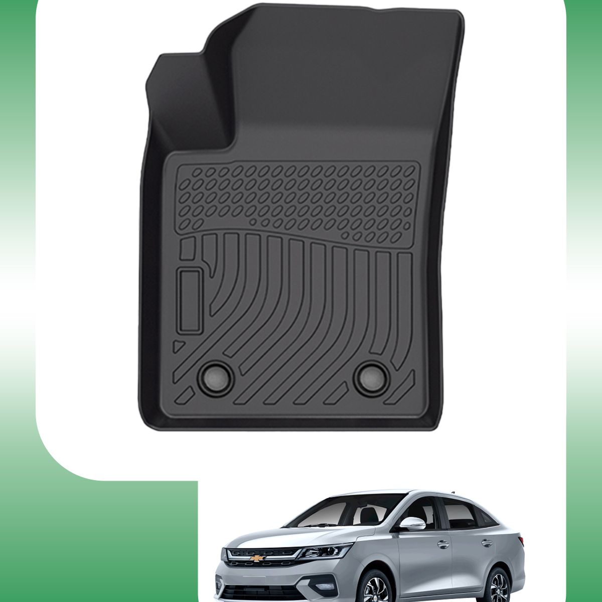 OM INDUSTRIAS PREMIUM - Piso Bandeja Calce Perfecto Chevrolet Sail 2024-2026