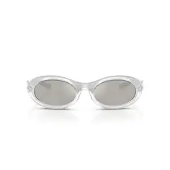 DIESEL - Anteojos De Sol DL3011U Crtistal Metallic Light Grey Mirror Silver Gris metalizado Unisex