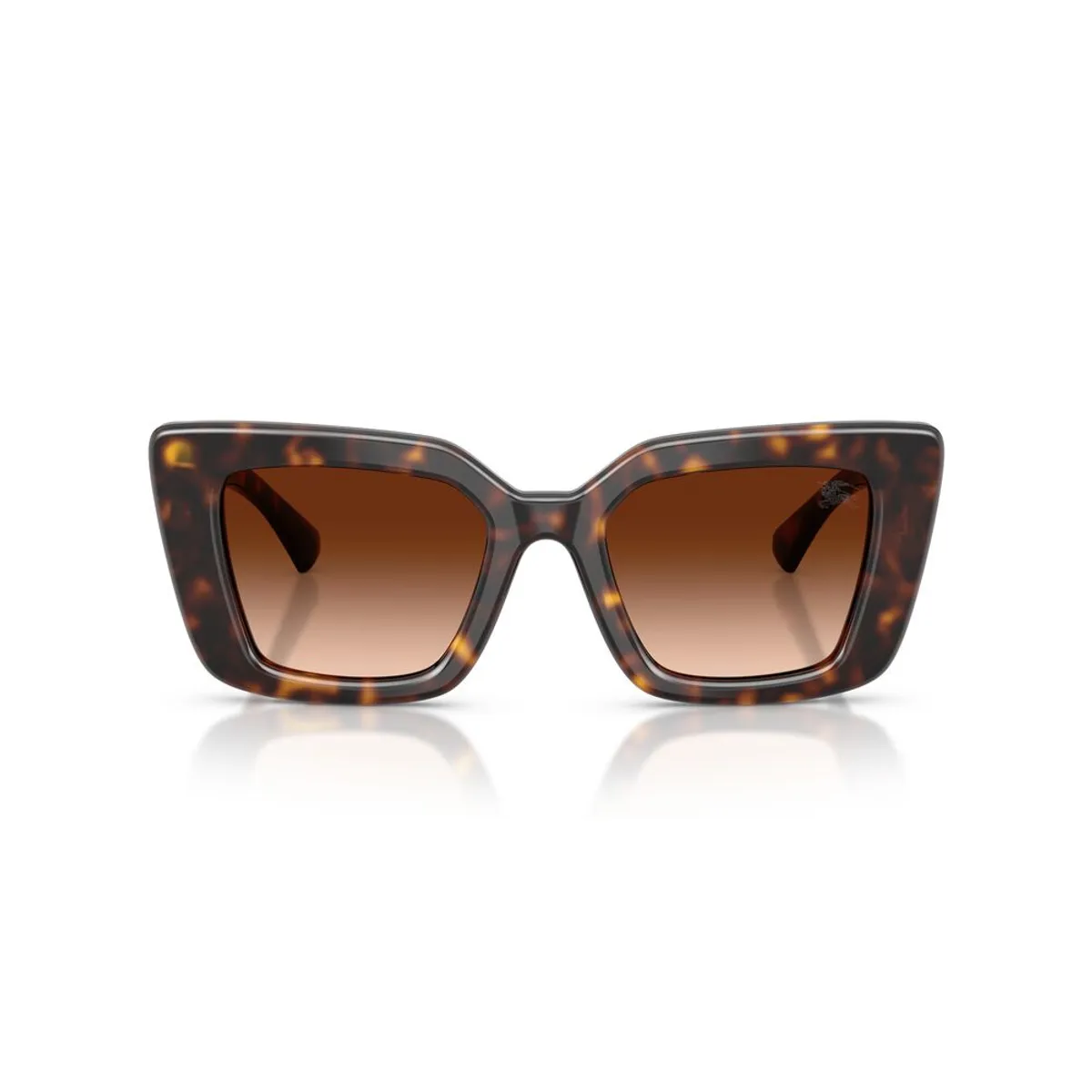 BURBERRY - Anteojos De Sol Burberry BE4476 Dark Havana Brown Gradient Havana Mujer