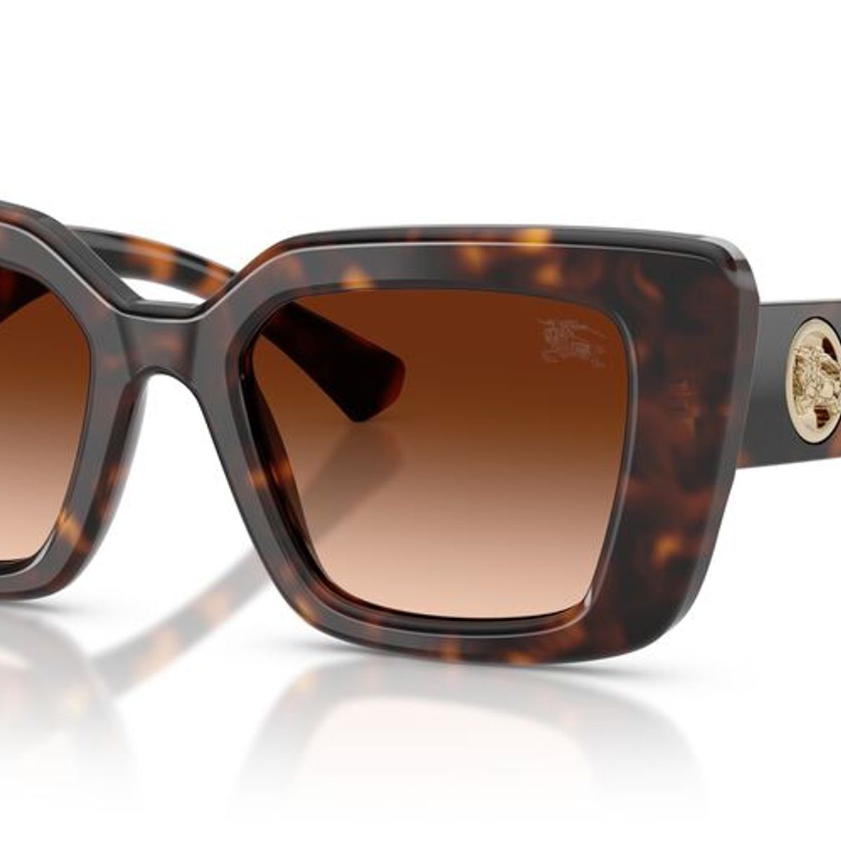 BURBERRY - Anteojos De Sol Burberry BE4476 Dark Havana Brown Gradient Havana Mujer