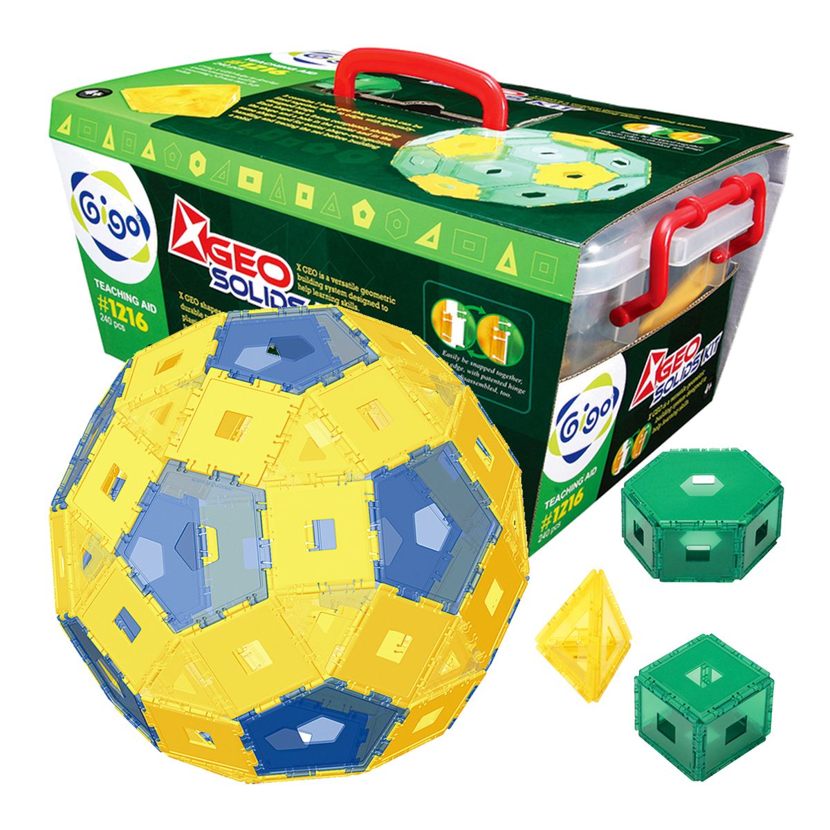 GENERICO - Kit de Construcción de Cuerpos Geométricos
