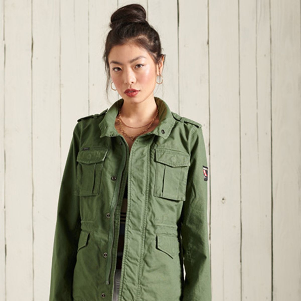 SUPERDRY - Chaqueta M65 Mujer