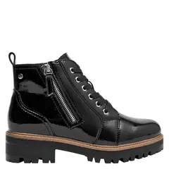 BRUNO ROSSI - Botín Casual Mujer Negro