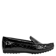 16 HRS - Mocasín Formal Mujer Negro