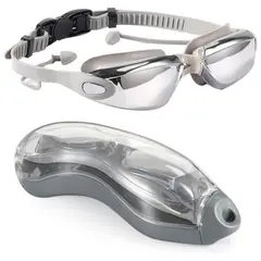 PANGUI TOYS - Lentes Natación Con Protector Oídos Y Estuche Premium