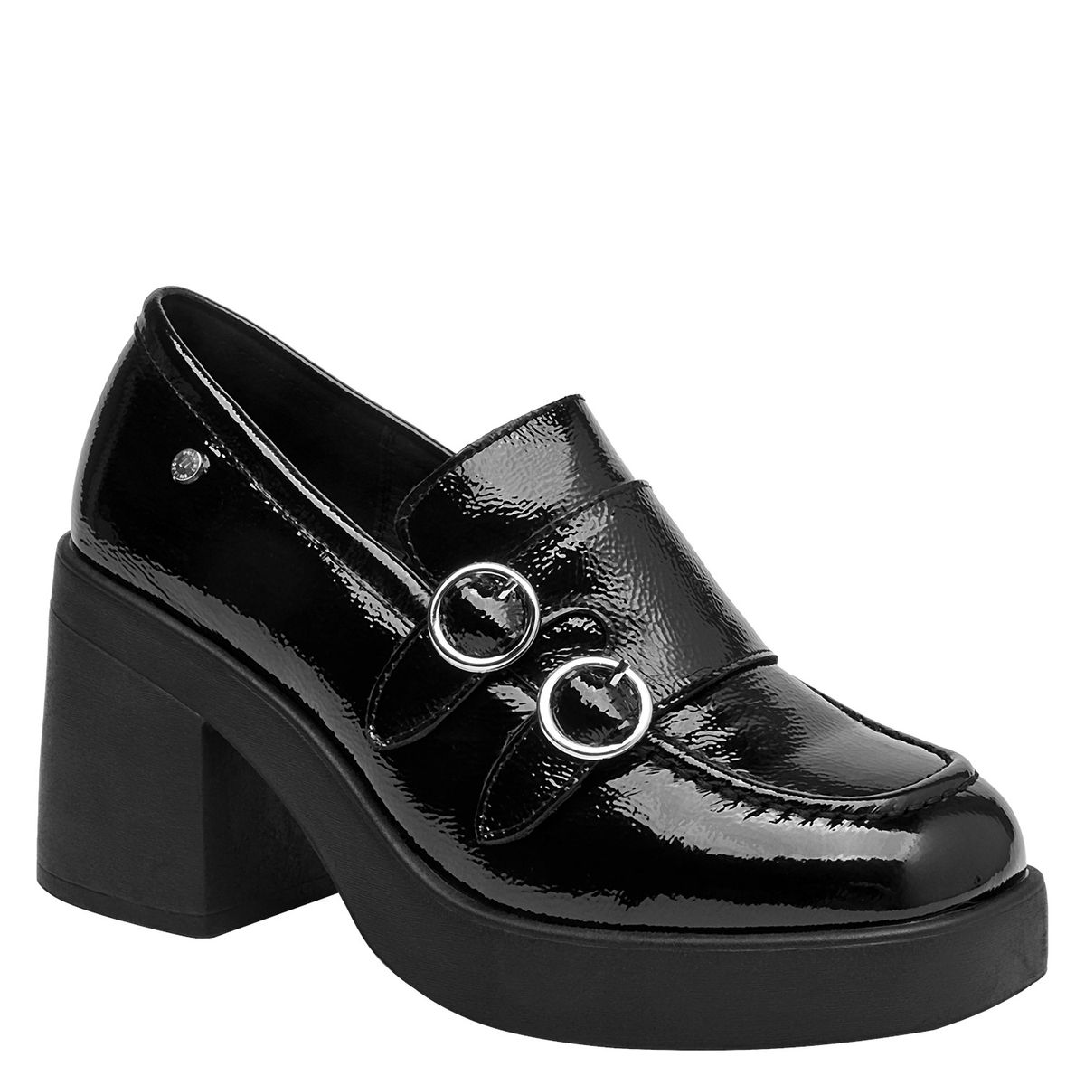 POLLINI - Mocasín Casual Mujer Negro Pollini