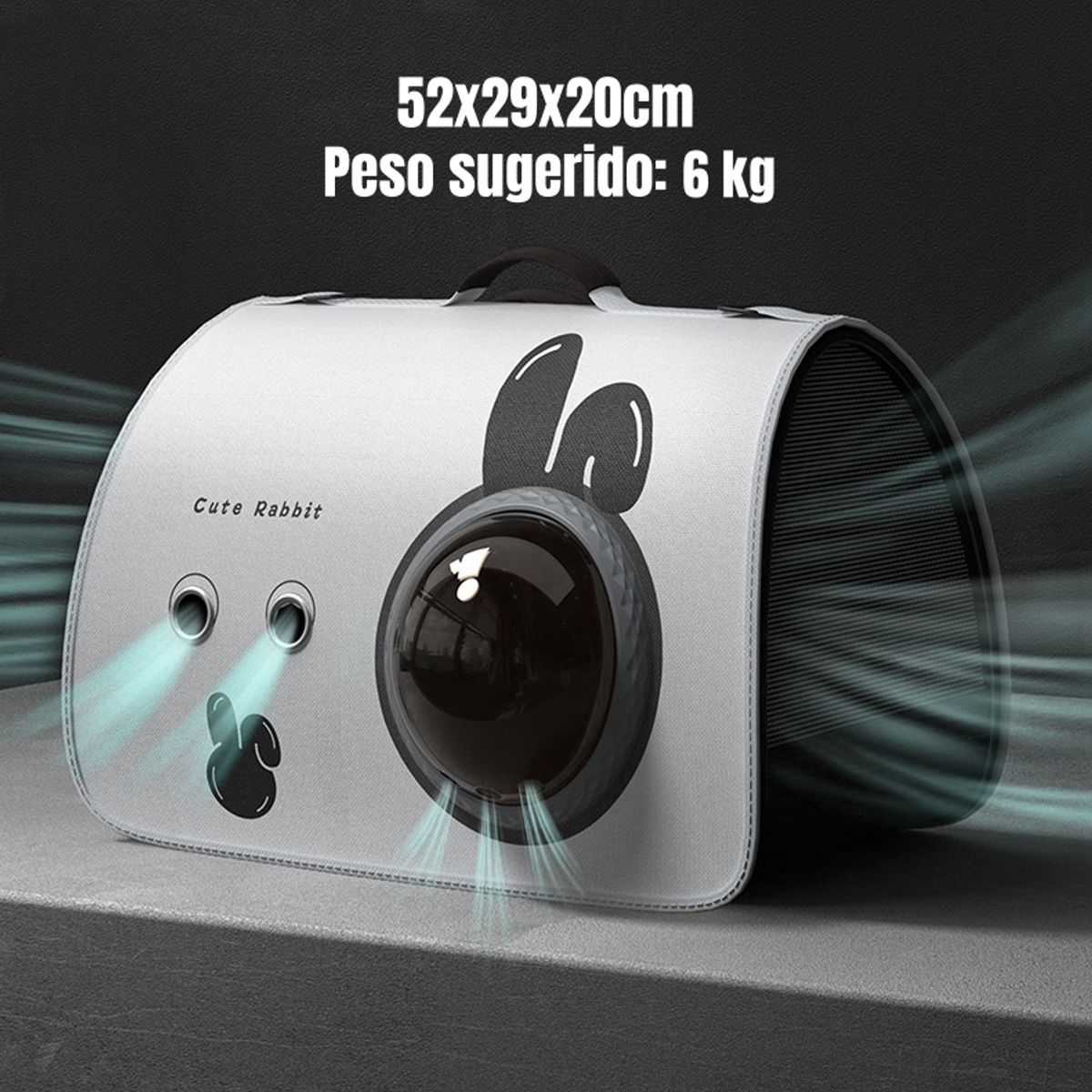 LUBABYCAS - Bolso Transportador De Mascotas Atenea 2 En 1 By LuBabycas