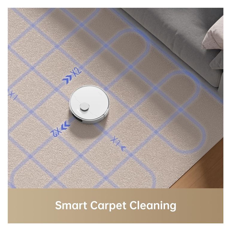 DREAME Mova S10 Plus, combo de robot aspirador y fregona de vaciado automático, 7000 Pa