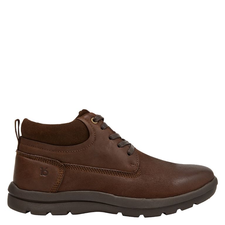 Botín Casual Hombre Marrón