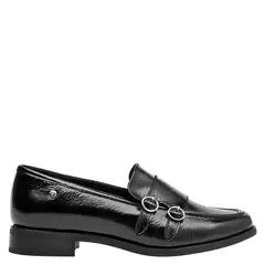 POLLINI - Mocasín Vestir Mujer Negro