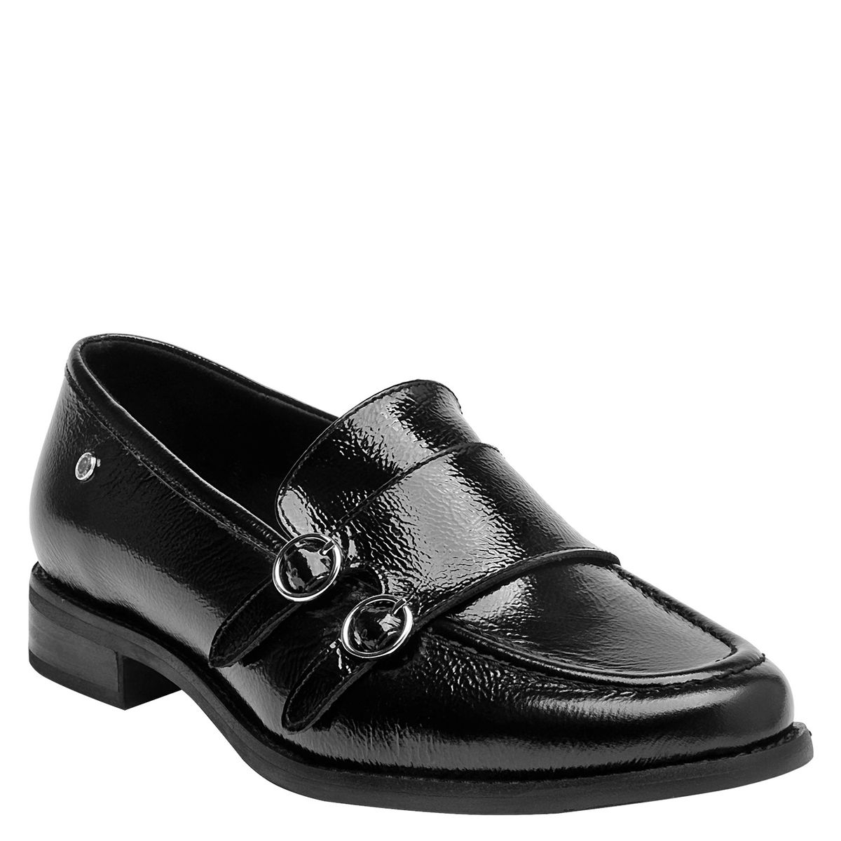 POLLINI - Mocasín Vestir Mujer Negro Pollini