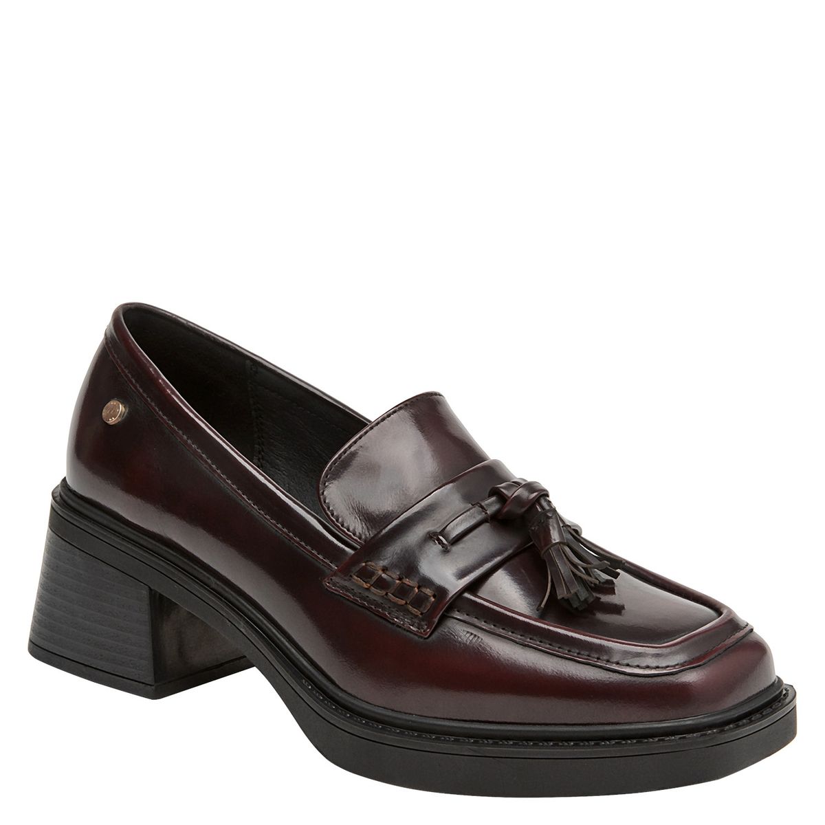 POLLINI - Zapato Casual Mujer Bordó Pollini