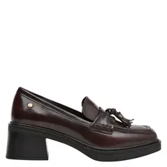 POLLINI - Zapato Casual Mujer Bordó