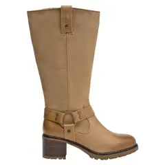 BRUNO ROSSI - Bota Casual Mujer Marrón claro
