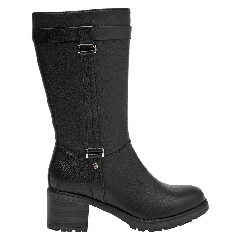 Bota Casual Mujer Negro