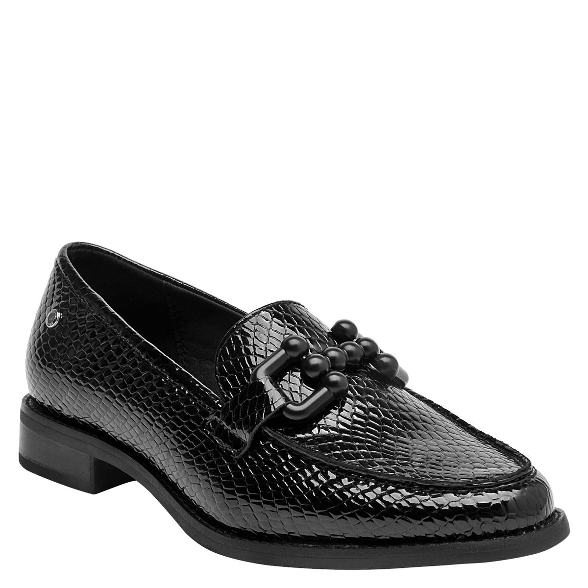 POLLINI - Mocasín Vestir Mujer Negro Pollini