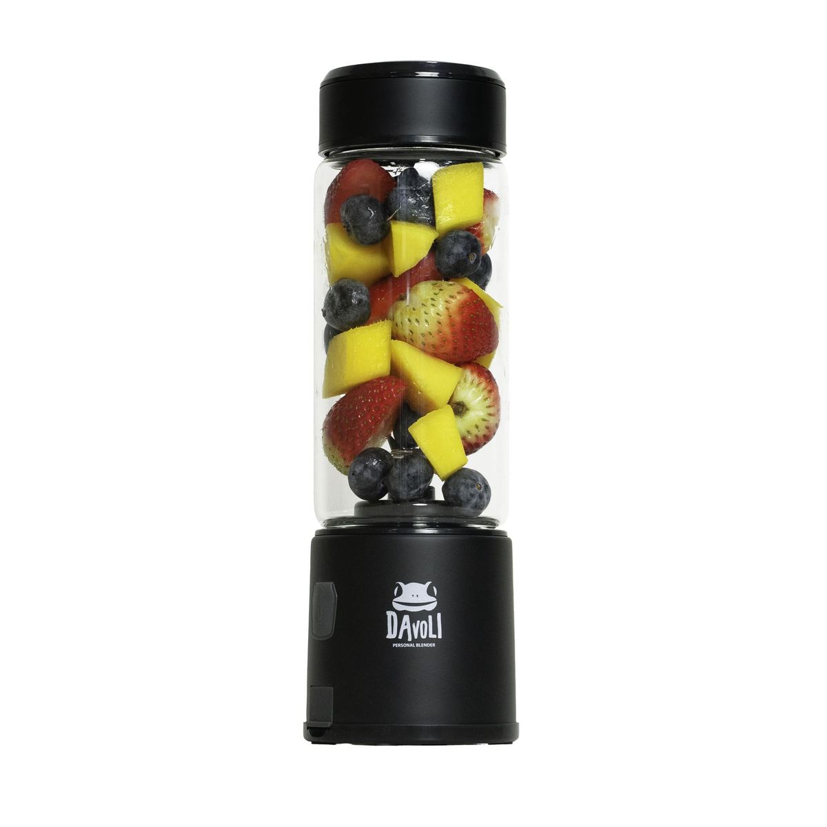 DAVOLI - Licuadora Portátil Davoli- Spow Negra