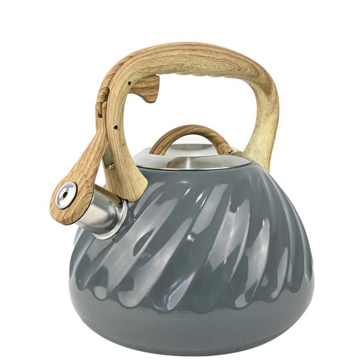 DORAL - Tetera Acero Inoxidable. 3.0 L  Afrodita AZUL PETROLEO