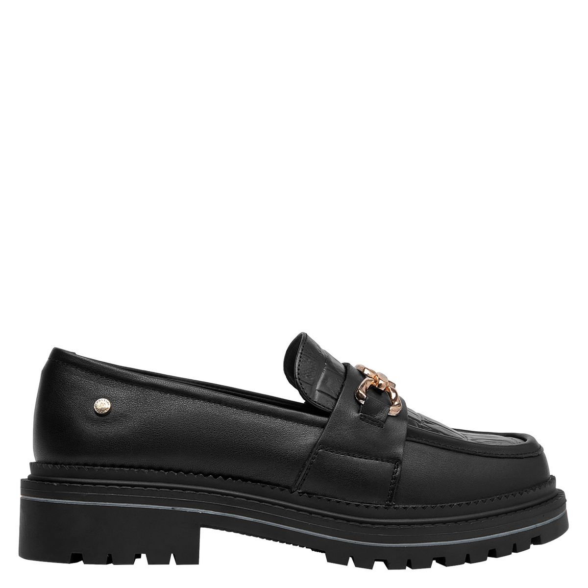 POLLINI - Mocasín Casual Mujer Negro Pollini
