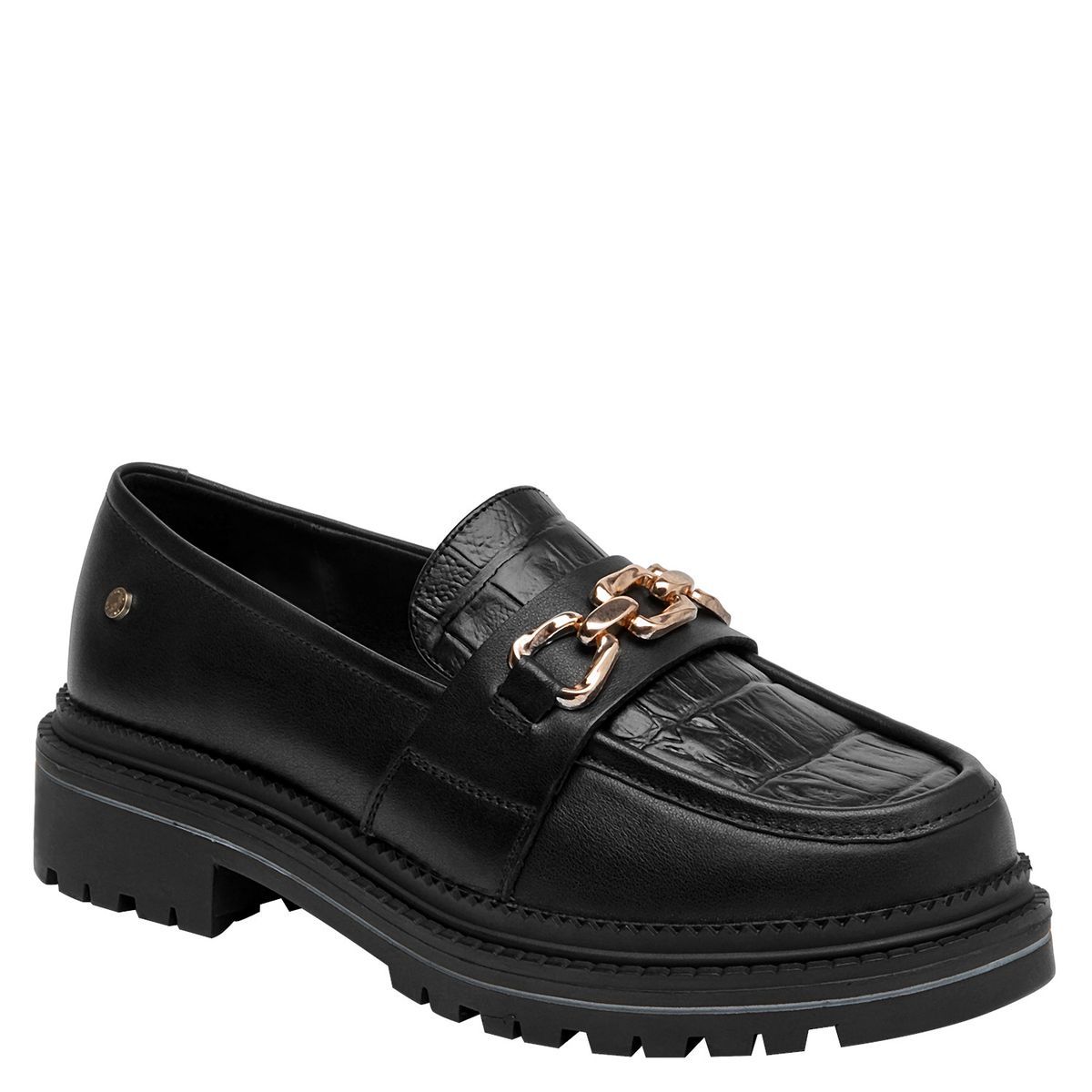 POLLINI - Mocasín Casual Mujer Negro Pollini