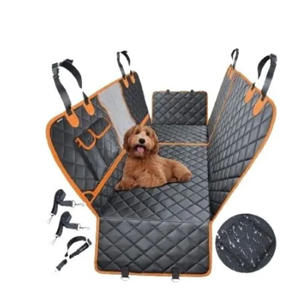 GENERICO - Protector Funda Cubre Asiento Auto Perros Mascotas
