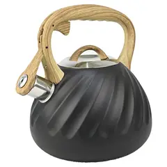 DORAL - Tetera Acero Inoxidable. 3.0 L Afrodita NEGRO