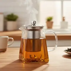 GENERICO - Tetera de Vidrio con Infusor