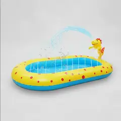 GENERICO - Piscina Inflable Niños Divertido Borde de Fuente Dinosaurio Verano