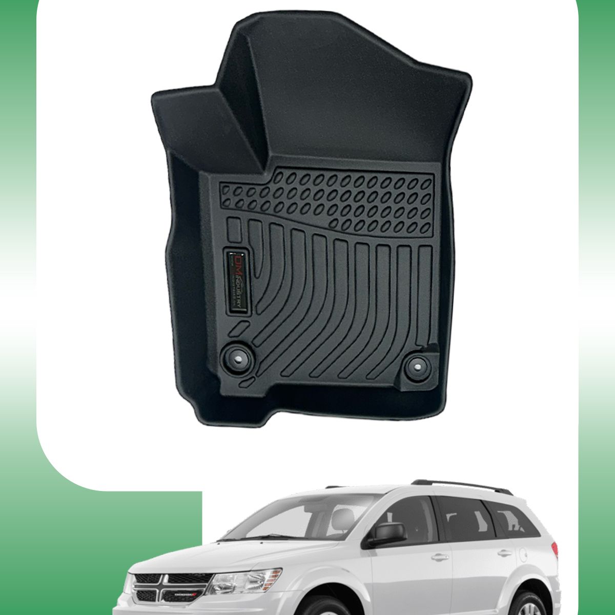 OM INDUSTRIAS PREMIUM - Piso Bandeja Calce Perfecto Dodge Journey 2 Filas 2011-2026