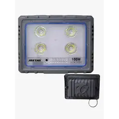 IRM - Foco Reflector LED Solar 100W Jortan con Control Remoto IP66 Gris