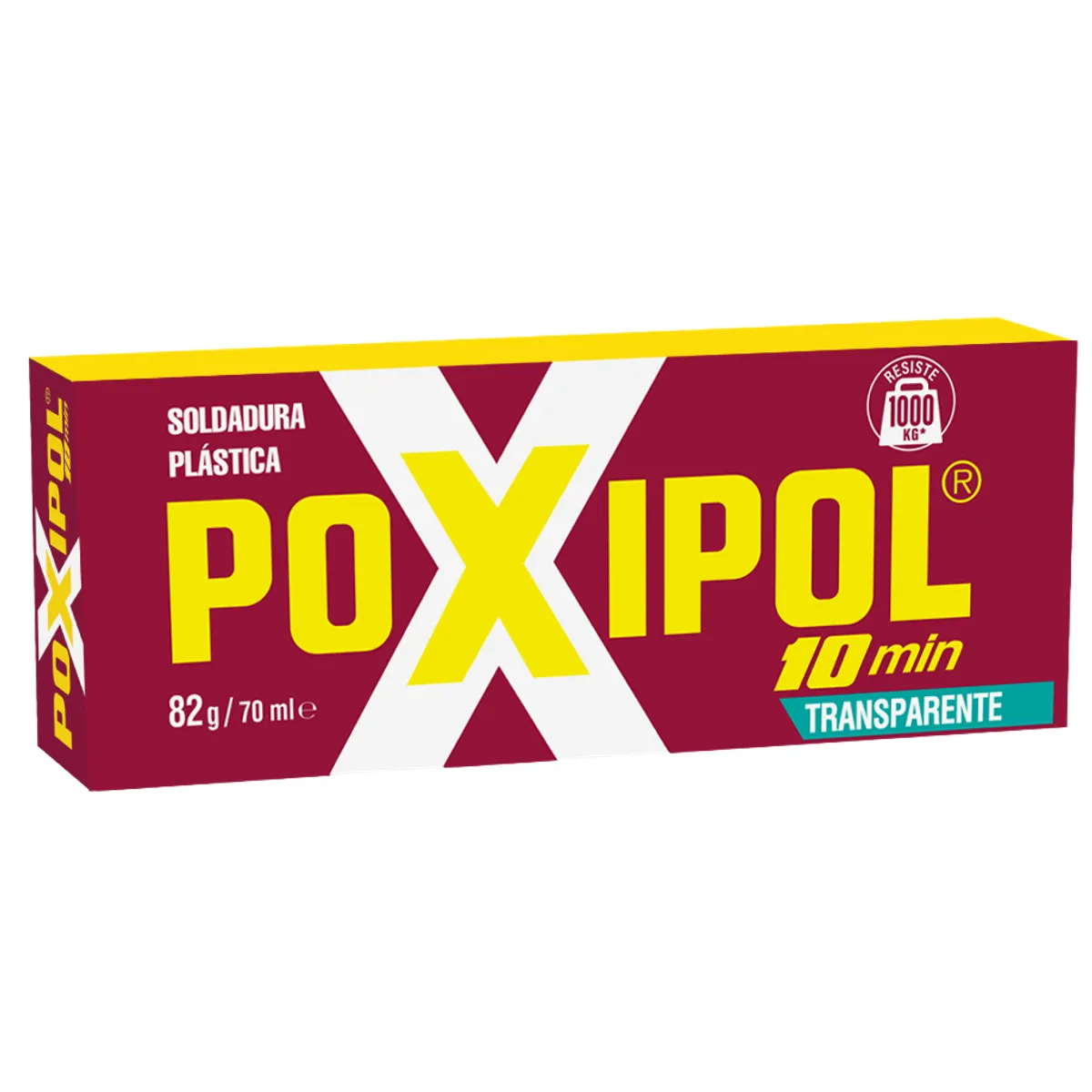 Adhesivo Poxipol Soldadura Plástica  82 gr / 70 ml Transparente, marca POXIPOL - Foto Principal