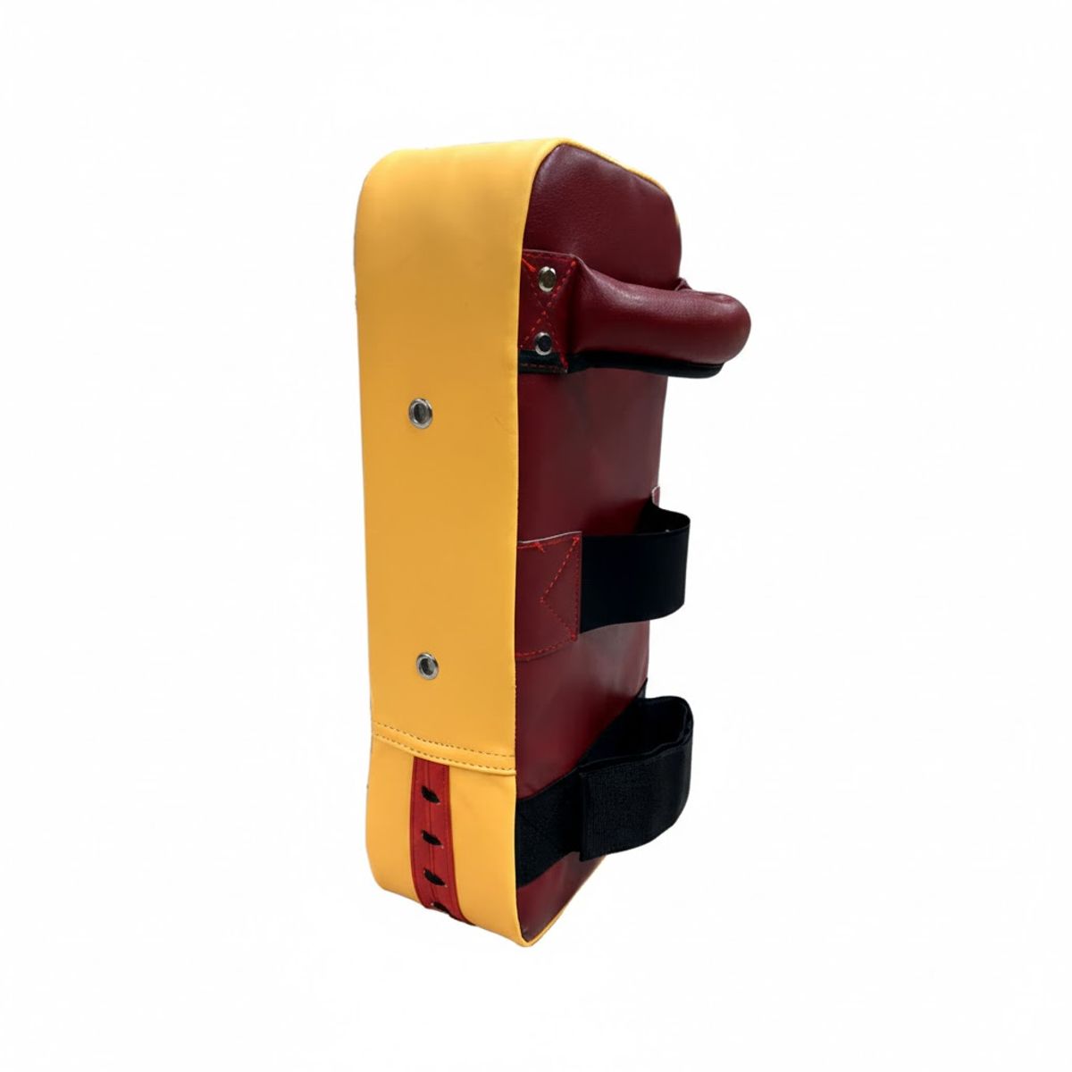 ORCUS - ESCUDO ARTES MARCIALES PU ROJO-AMARILLO 40x20x10CM